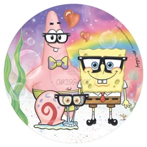 díszített ostyalap spongya bob