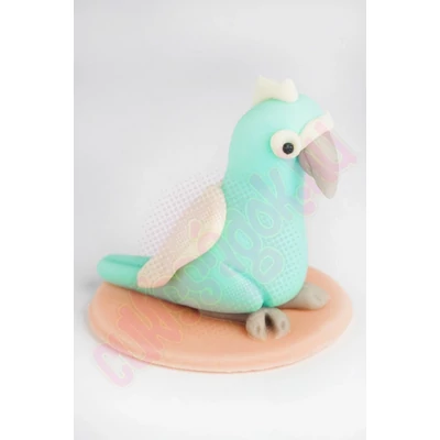 papagáj marcipán figura papagáj marcipán figura