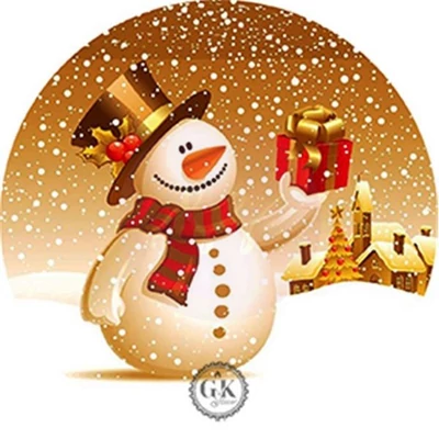 díszített ostyalap