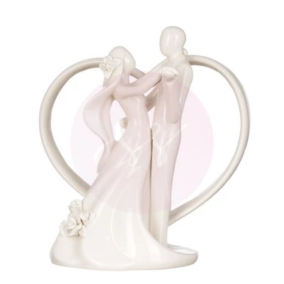 táncoló nászpár porcelán táncoló nászpár porcelán